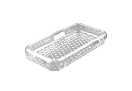 Diamond Jelly Case for Samsung S5230 Star - Clear