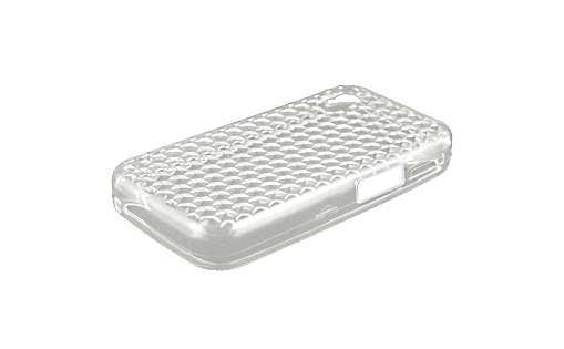 Diamond Jelly Case for Samsung S5230 Star - Clear