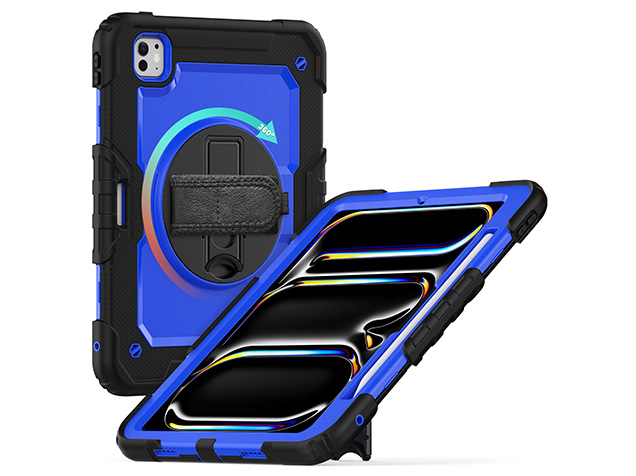 Rugged Impact Case for iPad Pro 11 (2024) - Blue