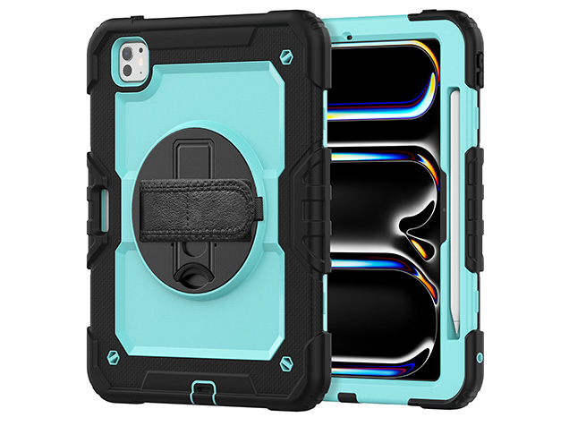 Rugged Impact Case for iPad Pro 11 (2024) - Sky Blue Impact Case