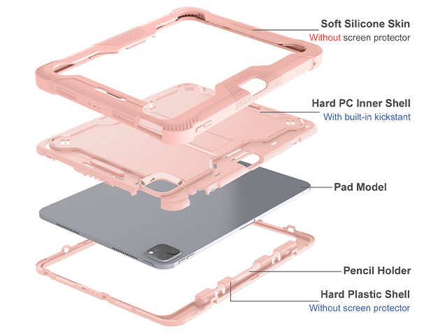 Impact Case for the iPad Pro 11 (2024) - Pink