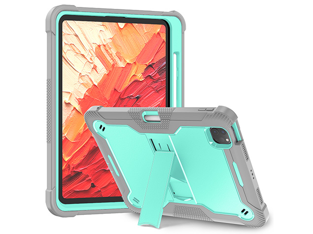 Impact Case for the iPad Pro 11 (2024) - Mint/Grey