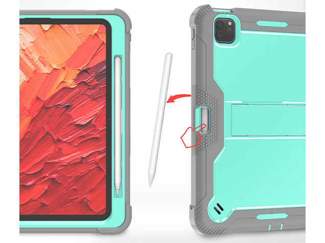 Impact Case for the iPad Pro 11 (2024) - Mint/Grey