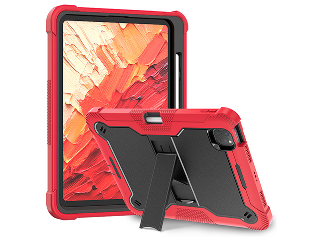 Impact Case for the iPad Pro 11 (2024) - Red/Black