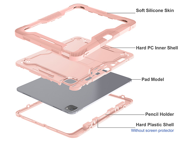 Impact Case for the iPad Pro 13 (2024) - Pink