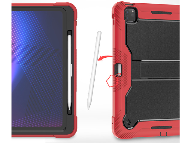 Impact Case for the iPad Pro 13 (2024) - Red/Black