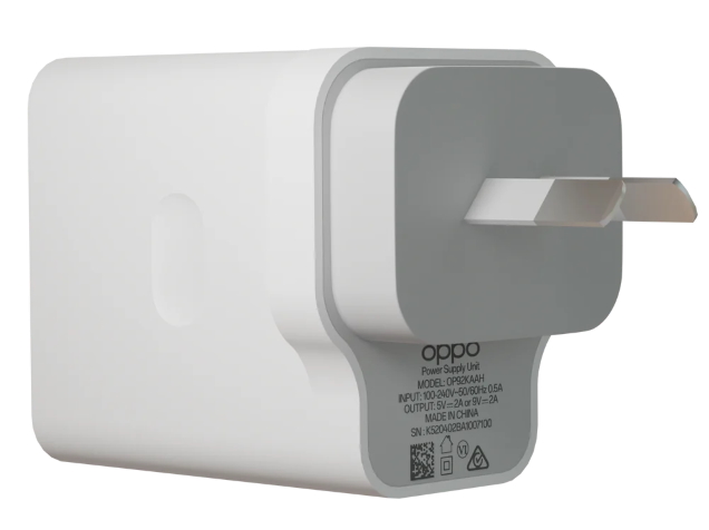Genuine OPPO VOOC 18W Wall Charger - AC USB Power Adapter