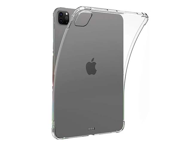 Gel Case with Bumper Edges for iPad Pro 11 (2024) - Clear Soft Cover