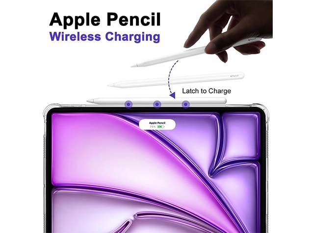 Gel Case with Bumper Edges for iPad Air 11 (2024) - Clear