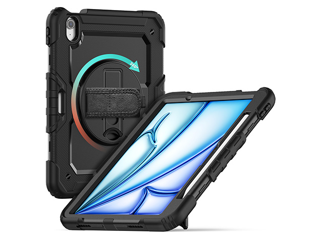Rugged Impact Case for iPad Air 13 (2024) - Classic Black