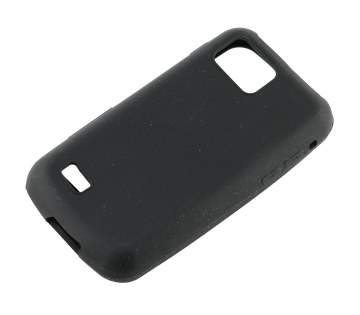 Samsung i8000 Silicone Case - Black