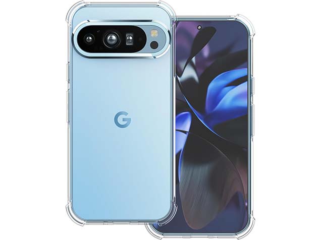 Gel Case with Bumper Edges for Google Pixel 9 Pro - Clear