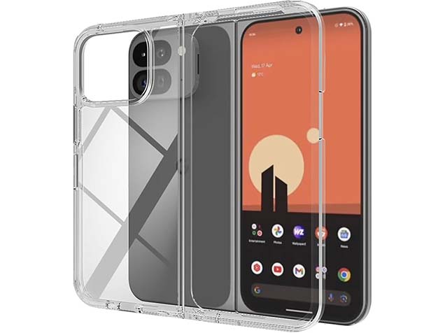 Ultra Thin Clear Case for Google Pixel 9 Pro Fold - Soft Cover
