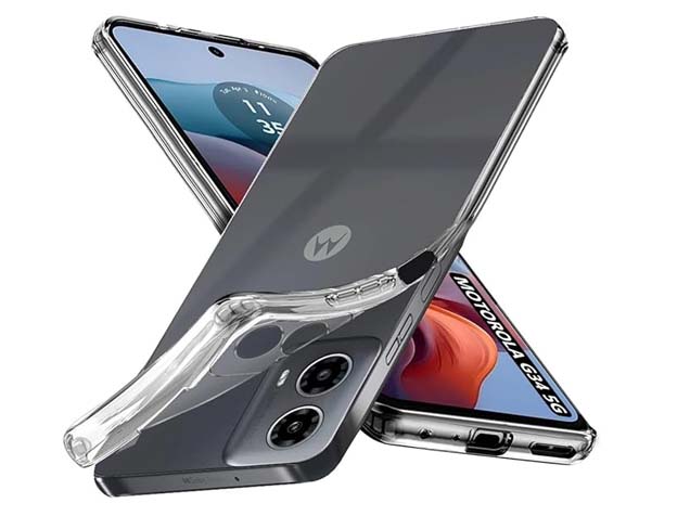 Ultra Thin Gel Case for Motorola Moto G34 - Clear