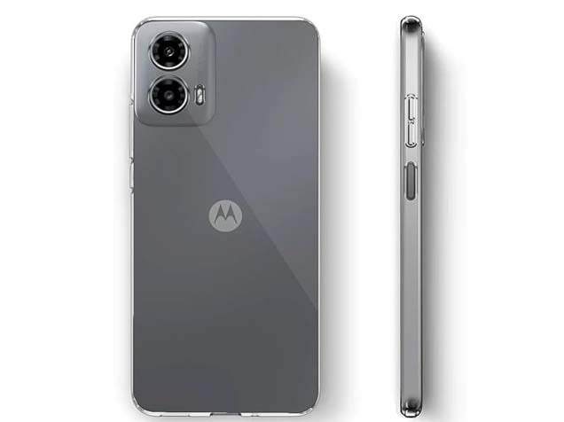 Ultra Thin Gel Case for Motorola Moto G34 - Clear