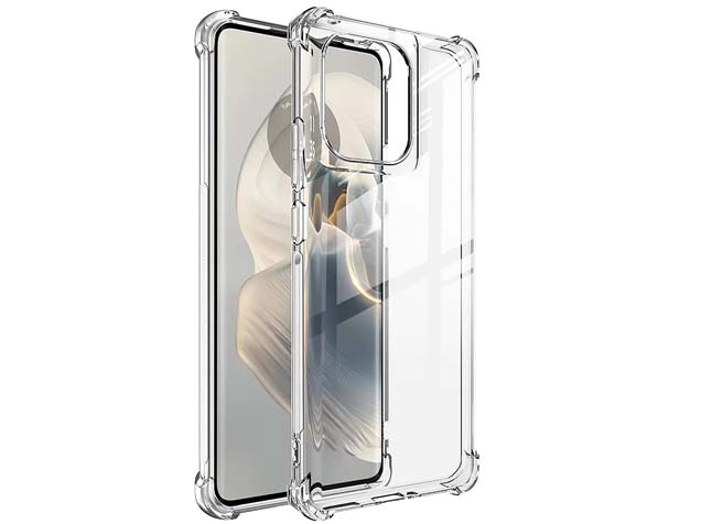 Gel Case with Bumper Edges for Motorola Edge 50 Pro - Clear