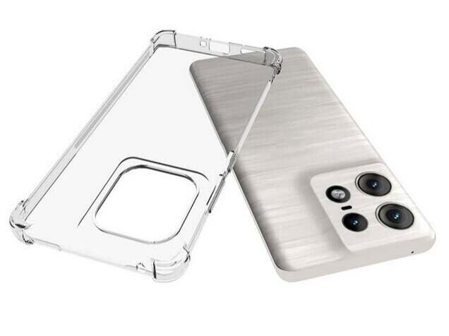 Gel Case with Bumper Edges for Motorola Edge 50 Pro - Clear