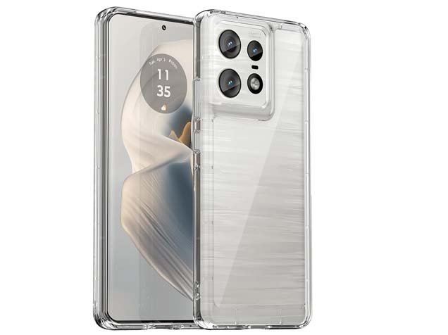 Ultra Thin Gel Case for Motorola Edge 50 Pro - Clear Soft Cover