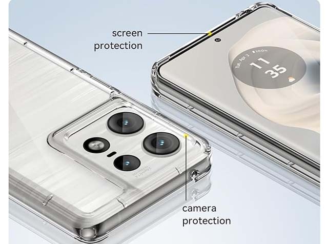 Ultra Thin Gel Case for Motorola Edge 50 Pro - Clear