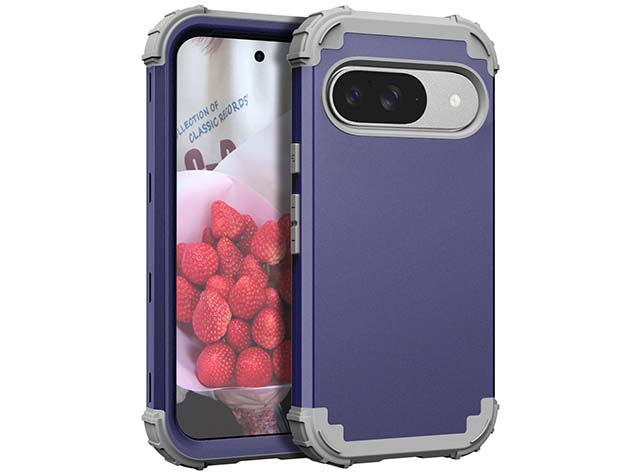 Defender Case for Google Pixel 9 - Navy Impact Case