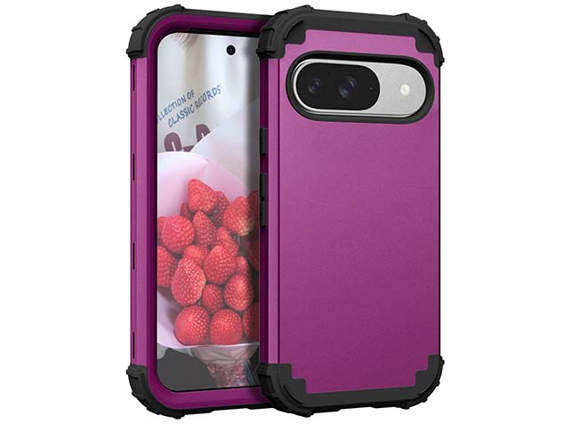 Defender Case for Google Pixel 9 - Plum Impact Case