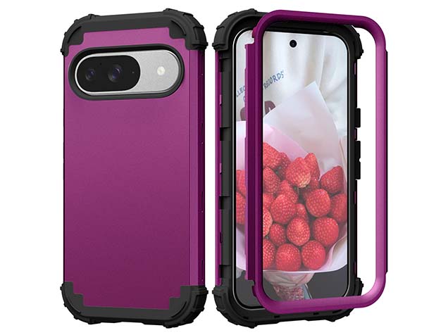 Defender Case for Google Pixel 9 - Plum