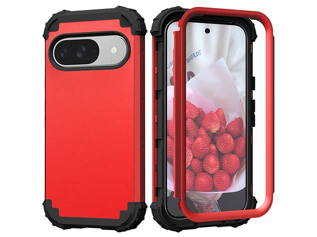Defender Case for Google Pixel 9 - Red