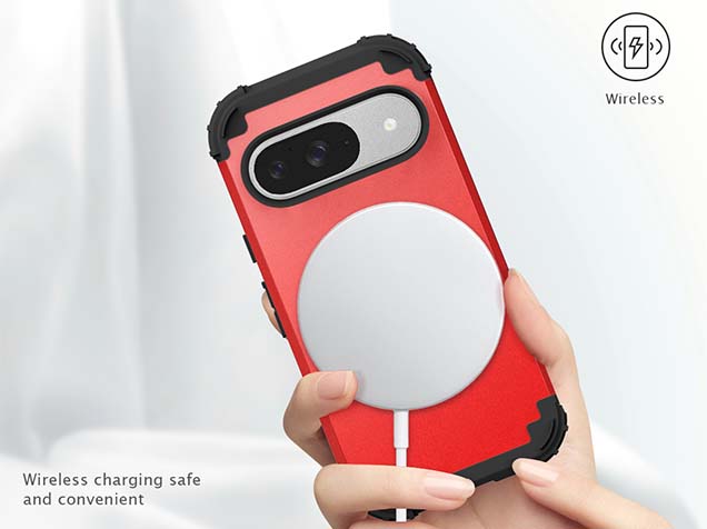 Defender Case for Google Pixel 9 - Red