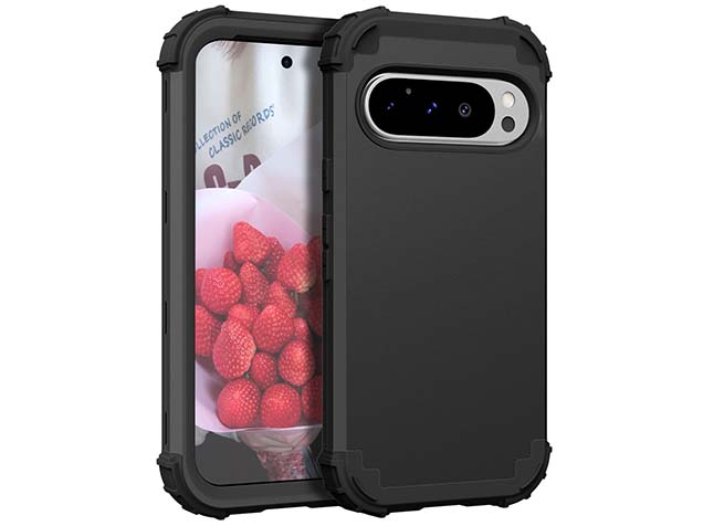 Defender Case for Google Pixel 9 Pro - Black Impact Case