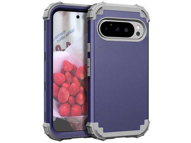 Defender Case for Google Pixel 9 Pro - Navy Impact Case