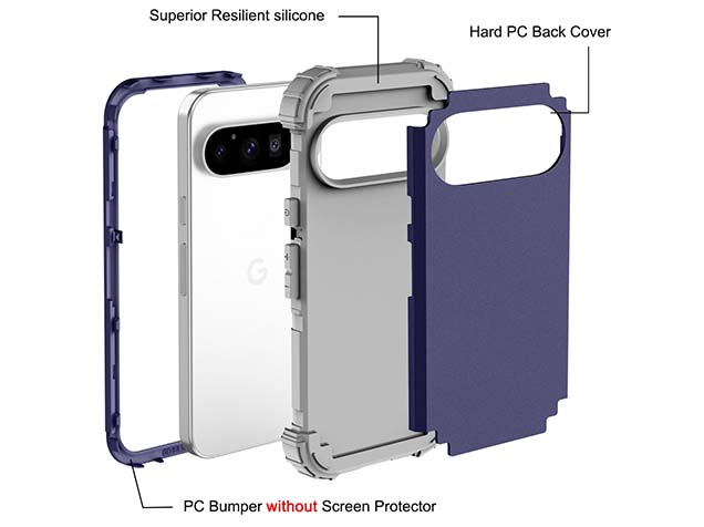 Defender Case for Google Pixel 9 Pro - Navy