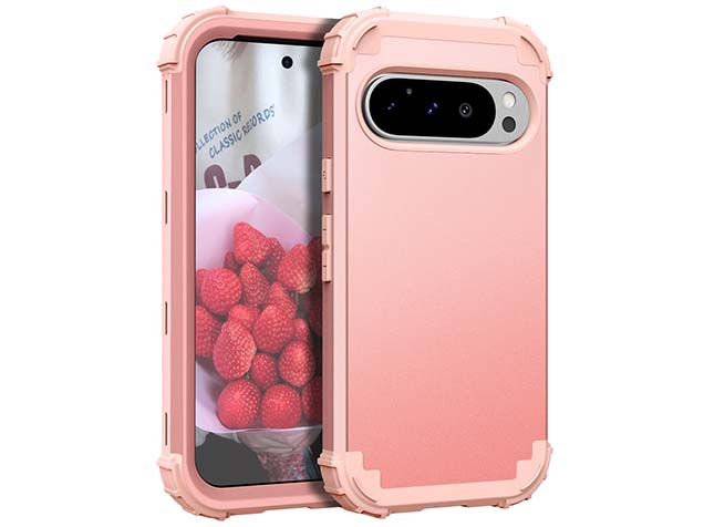 Defender Case for Google Pixel 9 Pro - Pink Impact Case