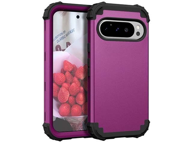 Defender Case for Google Pixel 9 Pro - Plum Impact Case