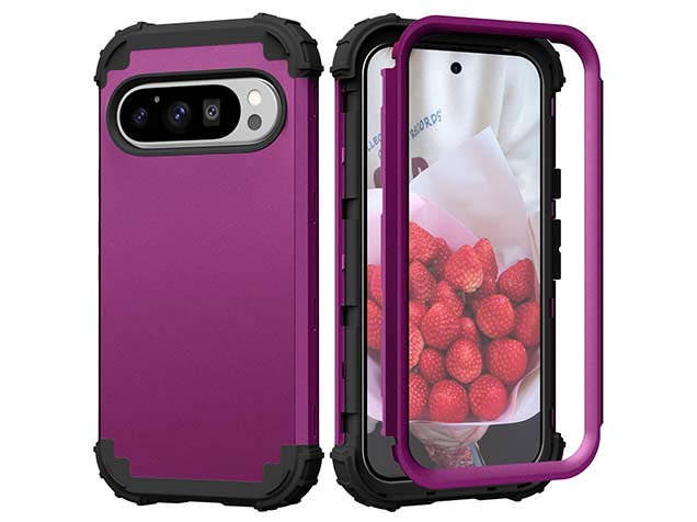 Defender Case for Google Pixel 9 Pro - Plum