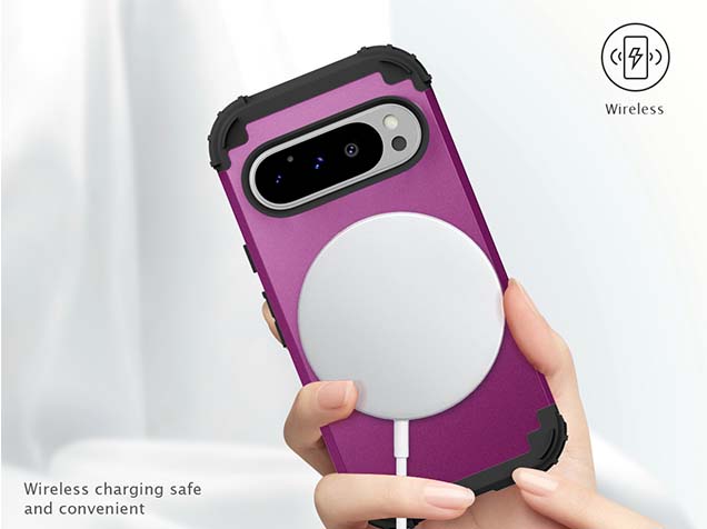 Defender Case for Google Pixel 9 Pro - Plum