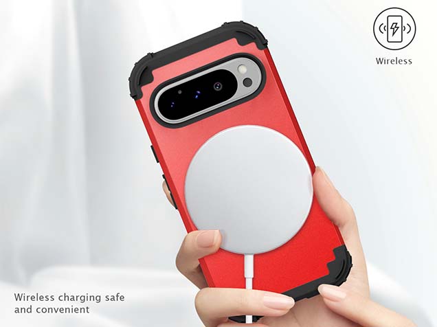 Defender Case for Google Pixel 9 Pro - Red