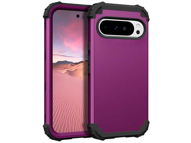 Defender Case for Google Pixel 9 Pro XL - Plum Impact Case