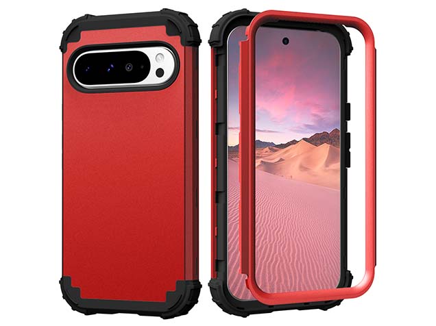 Defender Case for Google Pixel 9 Pro XL - Red