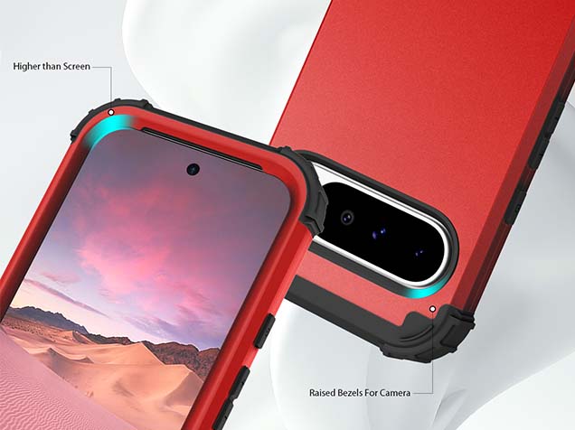 Defender Case for Google Pixel 9 Pro XL - Red