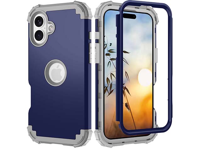 Defender Case for iPhone 16 - Navy