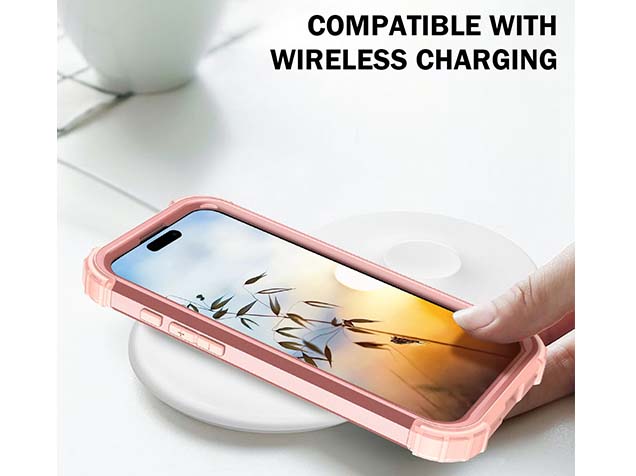 Defender Case for iPhone 16 - Pink
