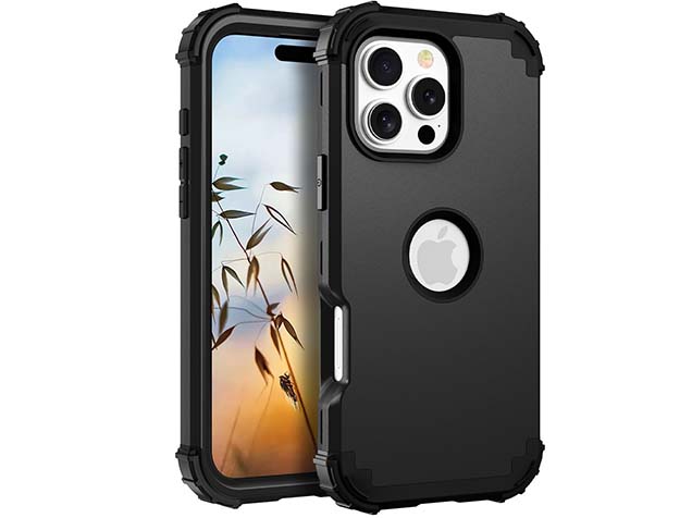 Defender Case for iPhone 16 Pro Max - Black Impact Case