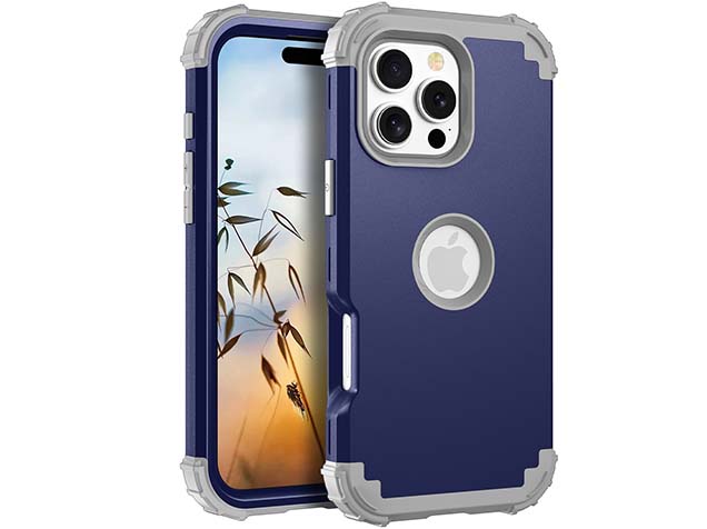 Defender Case for iPhone 16 Pro Max - Navy Impact Case