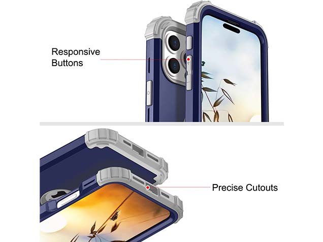 Defender Case for iPhone 16 Pro Max - Navy