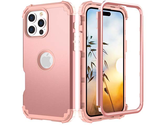 Defender Case for iPhone 16 Pro Max - Pink