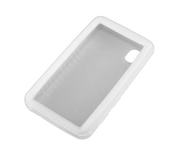 Silicone Case for LG KP500 Cookie - White