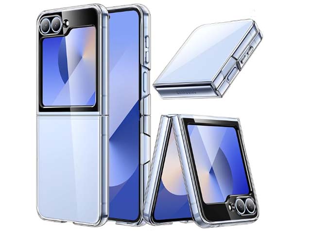 Ultra Thin Clear Case for Samsung Galaxy Z Flip6 - Soft Cover