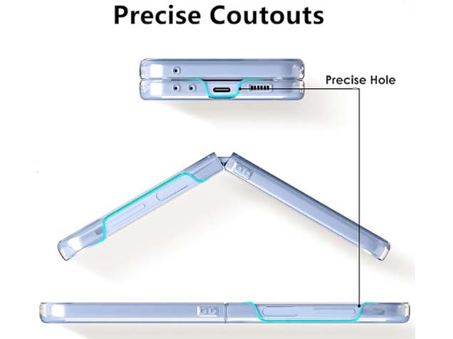 Ultra Thin Clear Case for Samsung Galaxy Z Flip6
