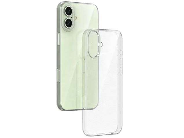 Ultra Thin Gel Case for iPhone 16 - Clear Soft Cover