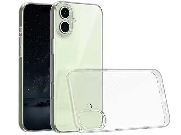 Ultra Thin Gel Case for iPhone 16 - Clear